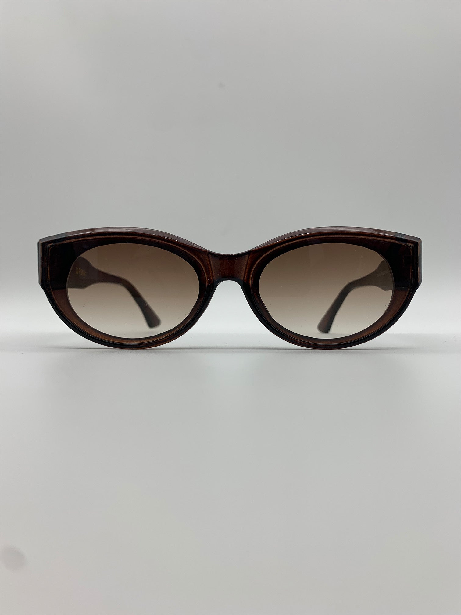 Mina - Clear Dark Brown
